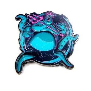 Disney Blue and Pink Ursula Pin